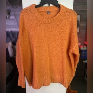 🎁 orange aerie sweater